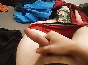 masturbation, gay, américaine, solo