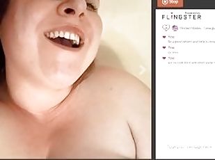 polla-enorme, regordeta, regordeta-chubby, webcam, puta, blanca, polla