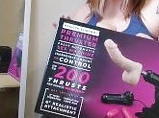 Unboxing my slutty milf day present