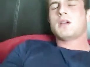 masturbation, amateur, ejaculation-sur-le-corps, gay, solo