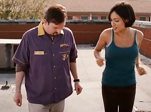 Delicious Rosario Dawson Dancing Outdoors in a Scene From 'Clerks 2'