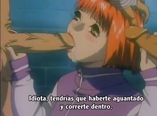 chorro-de-corrida, adolescente, corrida-interna, trío, anime, hentai