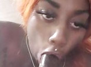 amatør, blowjob, ebony, deepthroat, kontanter