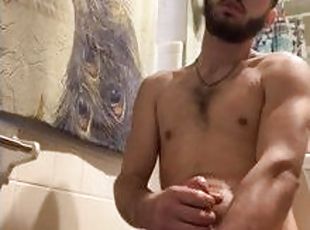 Hot oiled BWC gooner jerking off until cumshot