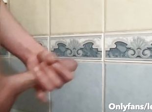 masturbation, amateur, ejaculation-sur-le-corps, énorme-bite, ados, maison, branlette, ejaculation, solo, bite