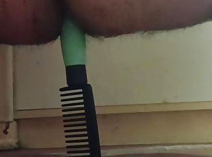 masturbation, amateur, anal, jouet, gay, jeune-18, européenne, euro, gode, solo