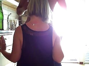 amateur, fellation, ébène, milf, black, blonde, suédois