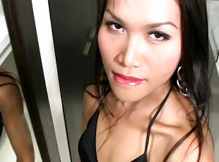 asiatique, baignade, masturbation, transsexuelle, travesti, secousses