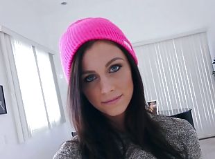 blasen, junge, gesichtspunkt, cfnm, brunette