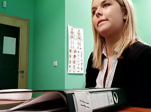 bureau-office, chatte-pussy, amateur, fellation, médecin, ejaculation, blonde, cow-girl, hôpital, uniformes