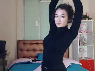 asiatisk, onani, amatør, japans, webcam, kær