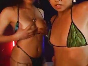 Japanese striptease dancers