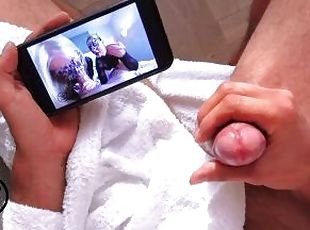 gros-nichons, masturbation, babes, fellation, ejaculation-sur-le-corps, énorme-bite, branlette, trio, secousses, blonde