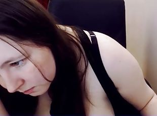 gros-nichons, énorme, belle-femme-ronde, webcam