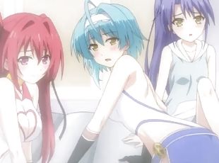 tettone, manga, sorelle