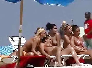 al-aire-libre, amateur, babes, cámara, playa, natural, oculto, realidad