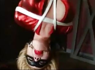 amatör, bdsm, latex, bondage