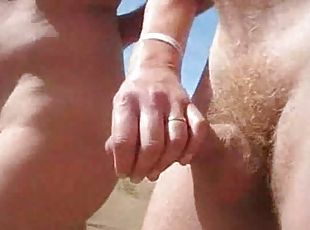 al-aire-libre, amateur, hardcore, paja, pareja, playa, regordeta-chubby