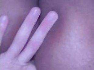 cul, chatte-pussy, amateur, anal, énorme-bite, ados, couple, butin, doigtage, double