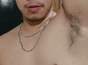 asiatisk, cumshot, stor-pikk, handjob, filipinsk, pikk