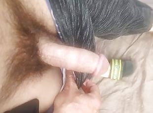 banhos, masturbação, mijando, esguincho, transsexual-tranny, gozando, pov, belíssimo, chuveiro, pénis