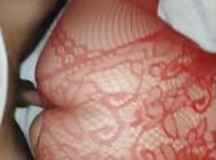 cul, gros-nichons, levrette, orgasme, giclée, amateur, ejaculation-sur-le-corps, ados, blonde, lingerie