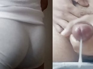 ayah, amatir, cumshot-keluarnya-sperma, homo, barang-rampasan, seorang-diri, ayah-daddy, realitas