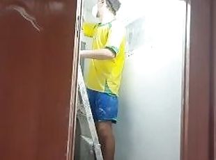 amateur, baño