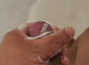 Masturbating in the shower