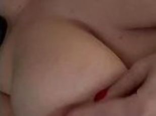 gros-nichons, masturbation, amateur, seins, fétiche, solo, réalité