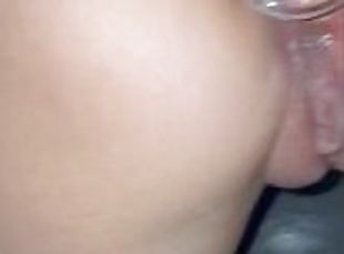 alt, dilettant, blasen, immens-glied, creampie, paar, junge18, ficken, alte, hintern