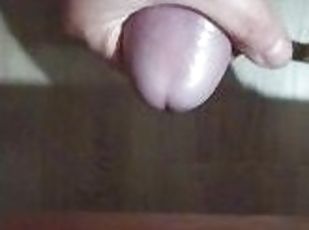 besar-huge, mastubasi, orgasme, amatir, cumshot-keluarnya-sperma, sentakkan, sperma, teransang, seorang-diri, penis