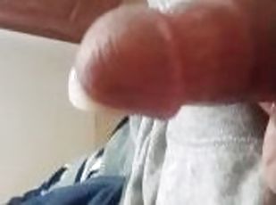 masturbation, amateur, ejaculation-sur-le-corps, branlette, ejaculation, solo, bite