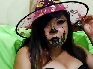 amateur, madurita-caliente, indio, morena, halloween