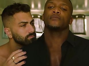 poilue, ejaculation-sur-le-corps, ébène, gay, black, kinky, fétiche, solo, musclé, blanc