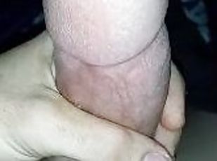 Jacking off my big dick