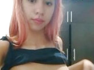 amateur, perempuan-jelita, pov, comel-cute, solo