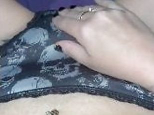 clito, orgasme, amateur, milf, jouet, pute, gode, solo, goth