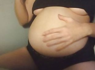 gros-nichons, grosse, masturbation, amateur, belle-femme-ronde, fétiche