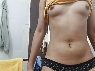 cul, amateur, ados, indien, solo