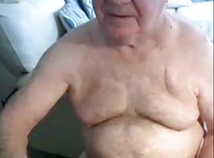 pai, masturbação, gay, ejaculação, webcam, avô-grandpa