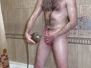 bañando, amateur, gay, europeo, euro, culazo, ducha, calientapollas