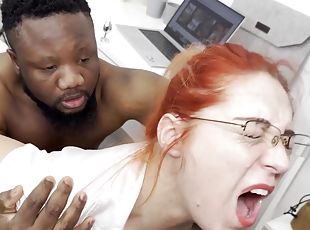 cul, anal, mature, énorme-bite, interracial