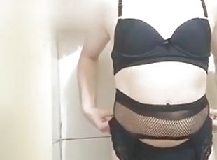 masturbation, collants, amateur, gay, branlette, brésil, culotte, lingerie, bout-a-bout, fétiche