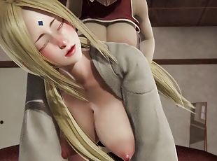 Sakura Fucks Tsunade Futanari l 3D SFM animation hentai l Naruto sex Porn Parody