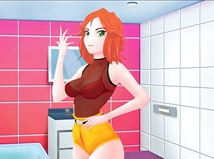 büyük-göğüsler, zorluk-derecesi, animasyon, pornografik-içerikli-anime, kıç-butt