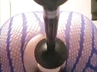 masturbation, gay, chambre-a-coucher, gode, solo