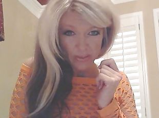 Blonde milf joi