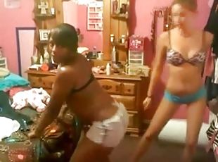 amateur, negra, zorra, webcam, sujetador