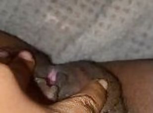 masturbation, chatte-pussy, giclée, amateur, ébène, solo, humide